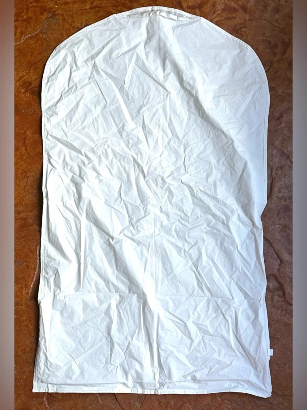 Coach White Zip-Up Garment Cover with Logo Bag Travel Carry On
